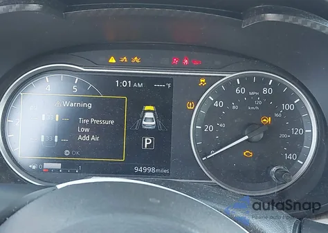 2021 Nissan Versa Sv Xtronic Cvt из США, поврежденный, VIN 3N1CN8EV4ML860044